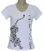 CAMISETA BABY LOOK GOLA V FEMININA
