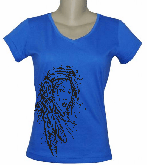 CAMISETA BABY LOOK GOLA V FEMININA