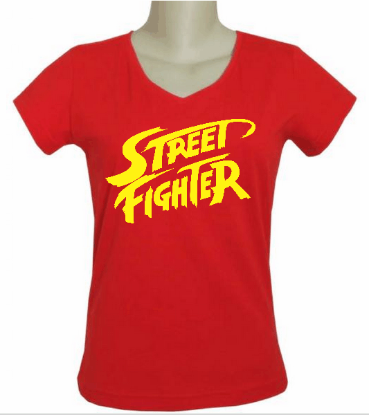 CAMISETA BABY LOOK GOLA V FEMININA