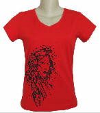 CAMISETA BABY LOOK GOLA V FEMININA