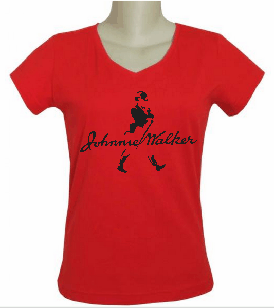 CAMISETA BABY LOOK GOLA V FEMININA