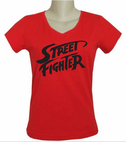 CAMISETA BABY LOOK GOLA V FEMININA