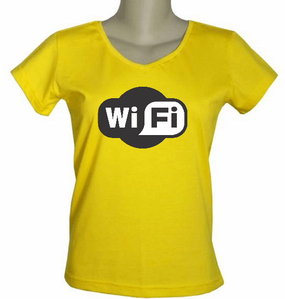 CAMISETA BABY LOOK GOLA V FEMININA