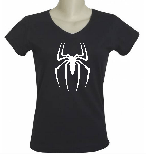 CAMISETA BABY LOOK GOLA V FEMININA